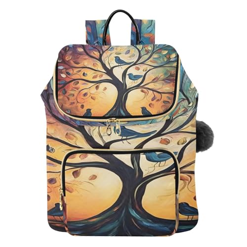 Sac à dos ordinateur portable femme matelassé pour éviter les vols en voyage