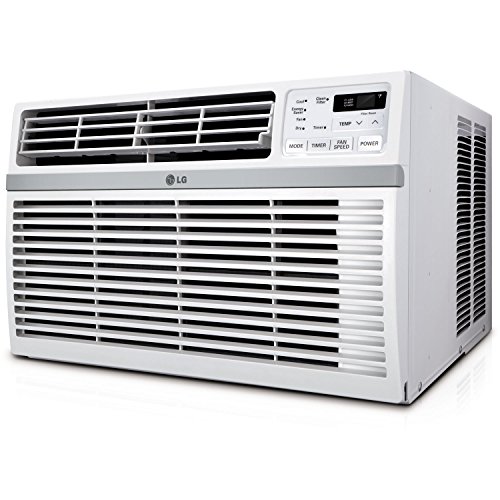 LG LW6018ER High Efficiency 6,000 BTU Window Remote Control Air Conditioner, White
