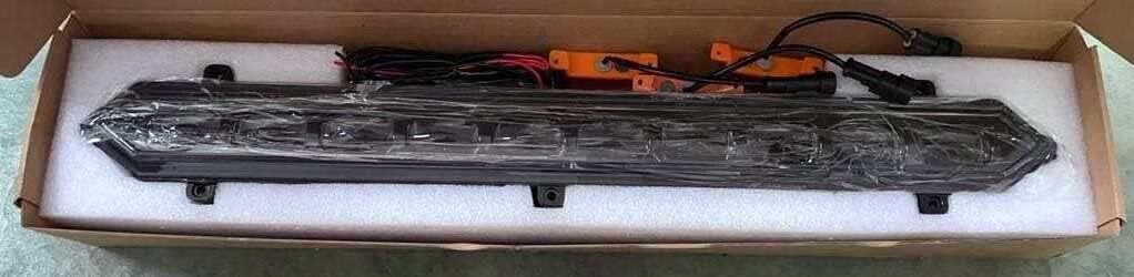 2022 2023 TUNDRA Front Grille Matte Pro Design Mesh Bar Grille with W LED light