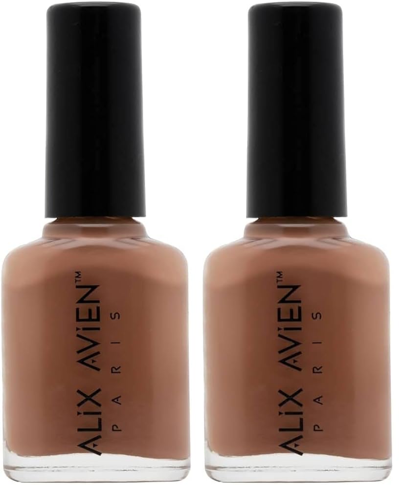 ALIX AVIEN Nude Oje 09 - Yüksek Pigmentli Uzun Süreli Kalıcılık Hızlı Kuruma - Nail Lacquer 09 2li paket