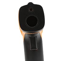 Vista 5 de Fafeicy Termómetro infrarrojo, temperatura digital con emisividad ajustable para uso industrial