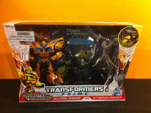 Transformers Prime: Bumblebee VS Starscream Entertainment Pack