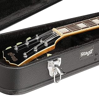 Stagg GCA-LP Etui de Guitare électrique Noir - Les Beatles, Paul McCartney, John Lennon, RIngo Starr, George Harrison Stagg GCA-LP Etui de Guitare électrique Noir – Image 6
