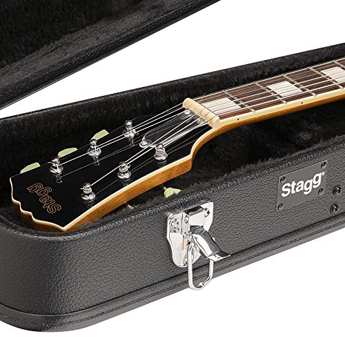 Stagg GCA-LP Etui de Guitare électrique Noir - Les Beatles, Paul McCartney, John Lennon, RIngo Starr, George Harrison Stagg GCA-LP Etui de Guitare électrique Noir – Image 7