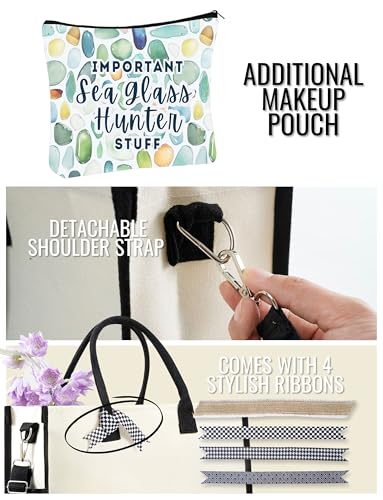 Bolsa tote con monedero y correa para mujer miniatura 4