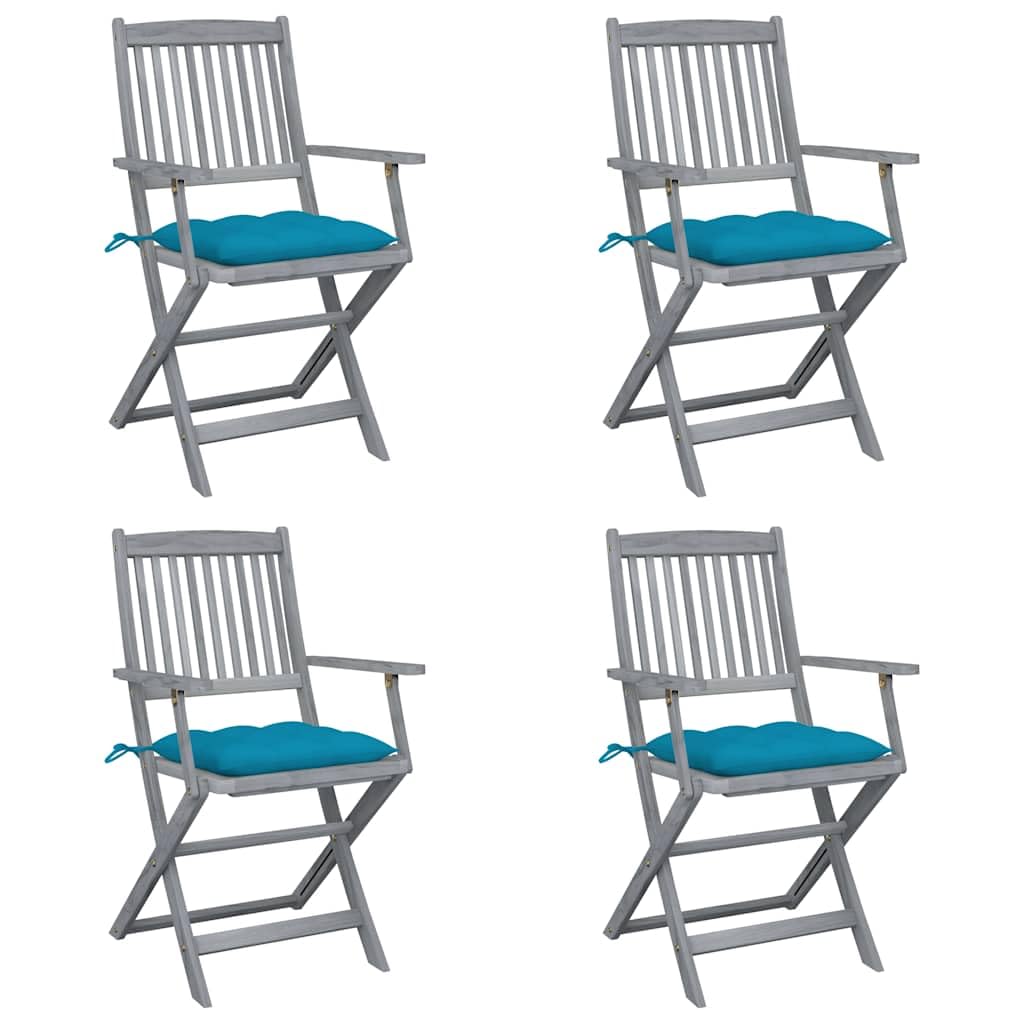Chaises pliables d'extérieur de repas pour des déjeuners de jardin parfaits