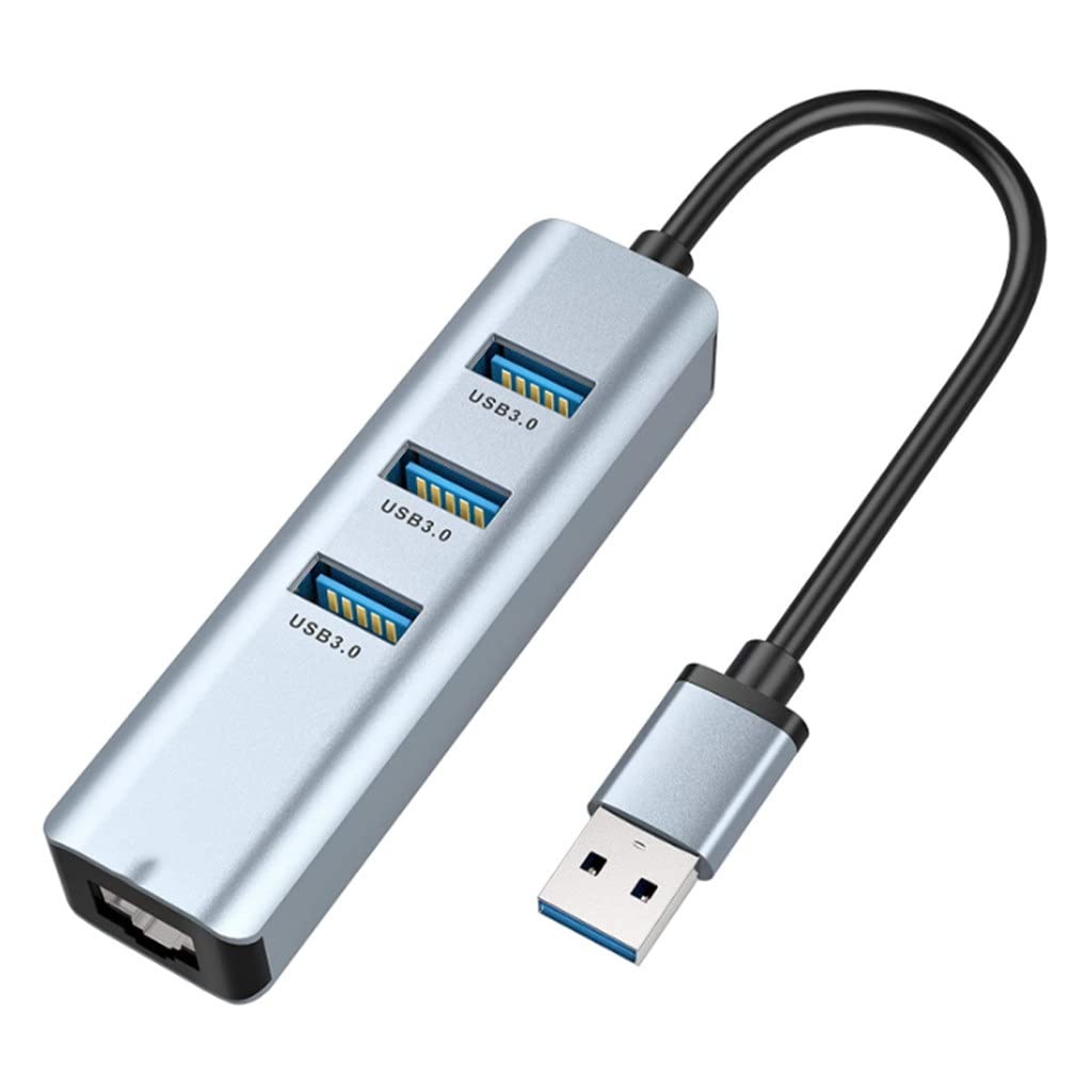 Hubs USB 3 0 HUB Type C to Ethernet Network Adapter 1000 Mbps RJ45 USB-c 4 in 1