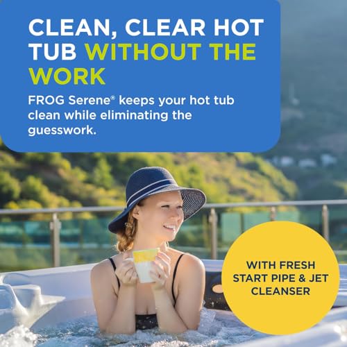 Image of FROG Serene Floating Sanitizing System for Hot Tubs, Fresh Start Bundle