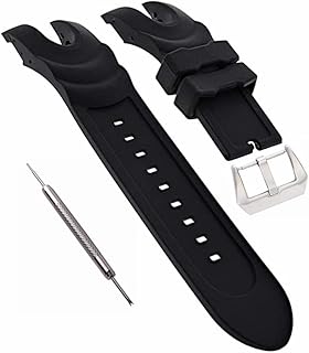 for 26mm Invicta Watch Strap Compatible with Invicta Reserve Collection Venom Watch Replacement Rubber Silicone Watch Band/Strap
