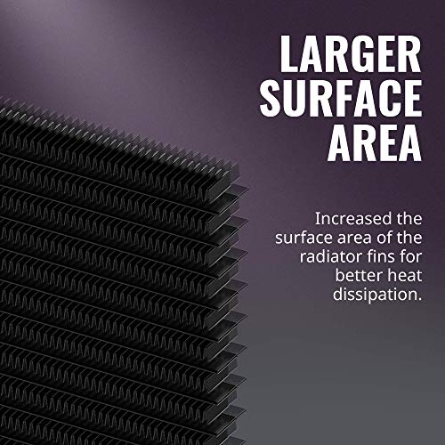 Cooler Master MasterLiquid ML240L RGB V2, Close-Loop AIO CPU Liquid Cooler, 240 Radiator, Dual SickleFlow 120mm, RGB Lighting, 3rd Gen Dual Chamber Pump for AMD Ryzen/Intel LGA1151