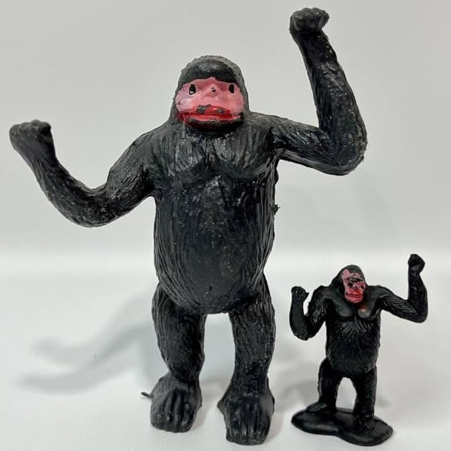 Amazon | ビンテージ キングコング プラスチック フィギュア KING KONG