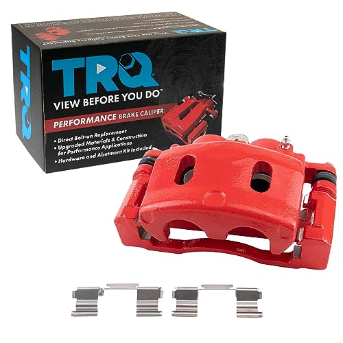 Image of TRQ Performance Front Brake Caliper | For 2008-2019 Cadillac 2008-2020 Chevrolet 2008-2019 GMC