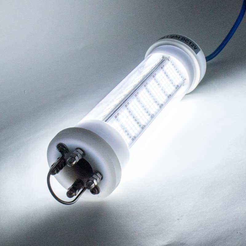 Amazon.co.jp: FUNKS 集魚灯 ホワイト 200w LED 集魚ライト 水中