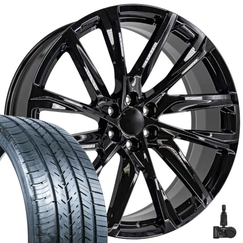 OE Wheels CA90 26 Inch Rims and Tires Fit Escalade ...