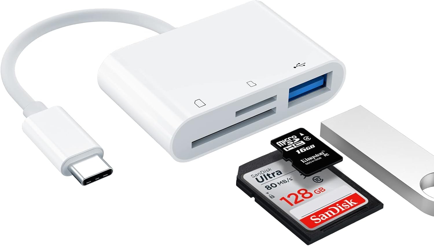 WISTAR USB C SD Card Reader Adapter, Fermoved Type C Micro SD TF Card Reader Adapter, 3 in 1 USB C to USB Camera Memory Card Reader Adapter for New Pad Pro MacBook Pro and More UBC C Devices-picture-33