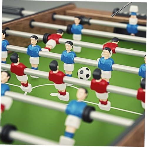 SUPVOX Foosball Rods Replacement Parts 4Pcs Iron Soccer Poles for Table Football Machine Handles Easy Installation Compact Design