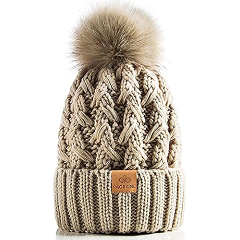 PAGE ONE Womens Winter Beanie Cover
