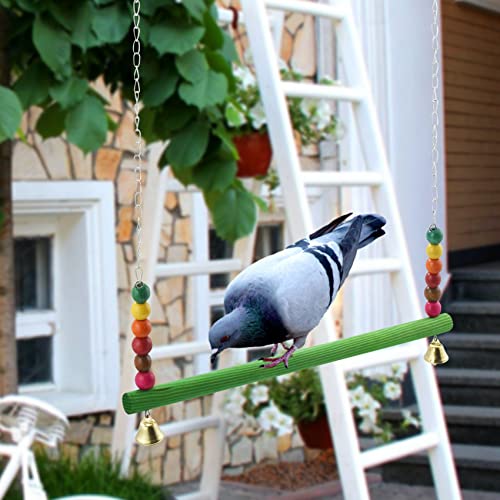 Ksrnsne Chicken Swing Chicken Toy for Hens Bird Parrot Macaw Hens Swing Ladder for Hens Bird Parrot Trainning - Image 4