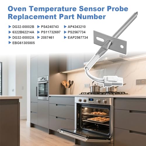 Sensor de temperatura de horno DG32-00002B repuesto LG Samsung 3