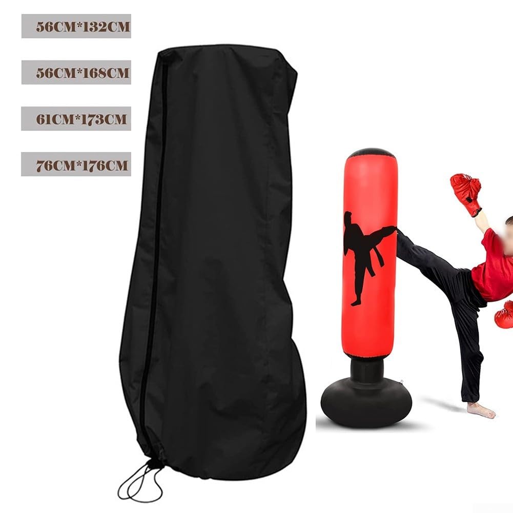 Copertura autoportante per sacco da boxe, resistente e antipolvere, per sacco da boxe, copertura antipolvere