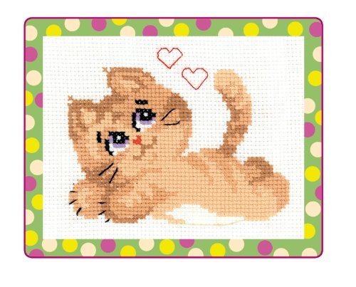 Happy Bee HB-132 - Kit de Punto de Cruz contado