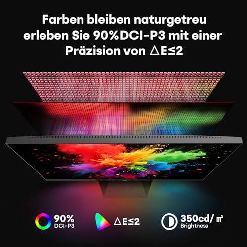 HKC 24 Zoll Gaming Monitor,G24H3D,240Hz (bis zu 260Hz),FHD Bildschirm – Ansicht 6