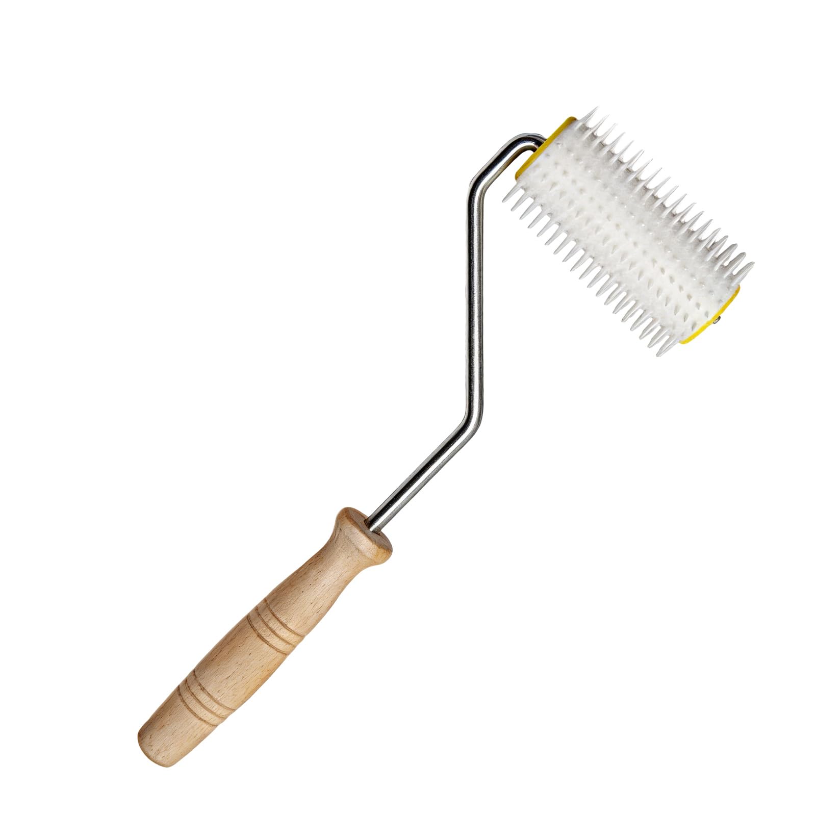 LUCKGONI Professional Steel Needle Roller Honeys Extractor Tool for Efficient Beekeeping Harvesting Ergonomic Design