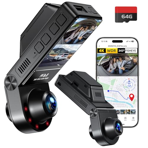 E-YEEGER 2, 5K Dashcam Auto, Mini Auto Kamera WiFi  Produktbild-Vorschau 5