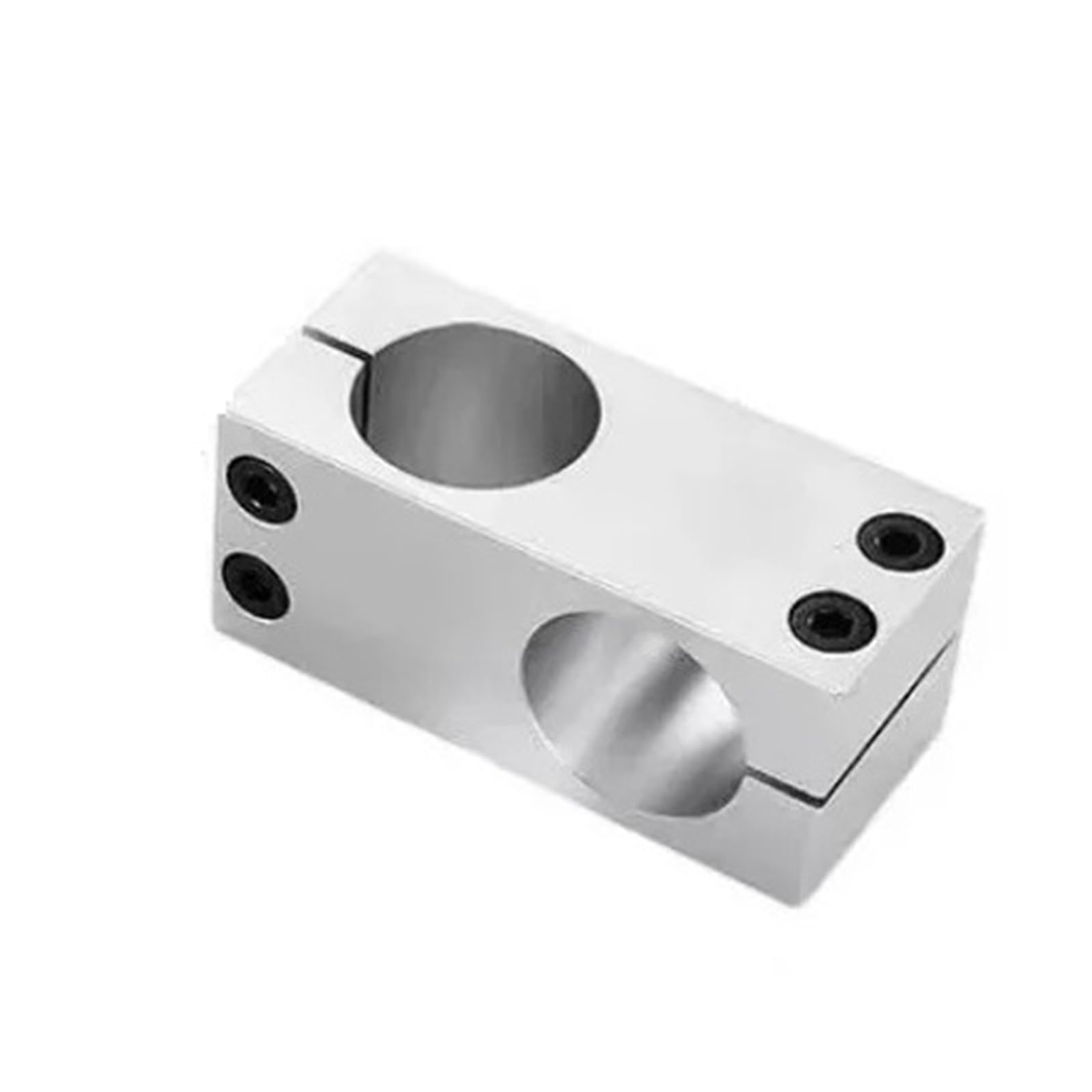 Mechura Single Screw 18X18 Cross Connector Shaft Clamp 1Pcs Optical Axis Cross Fixing Clip Aluminum Pillar Connector Pipe Clamp Bracket