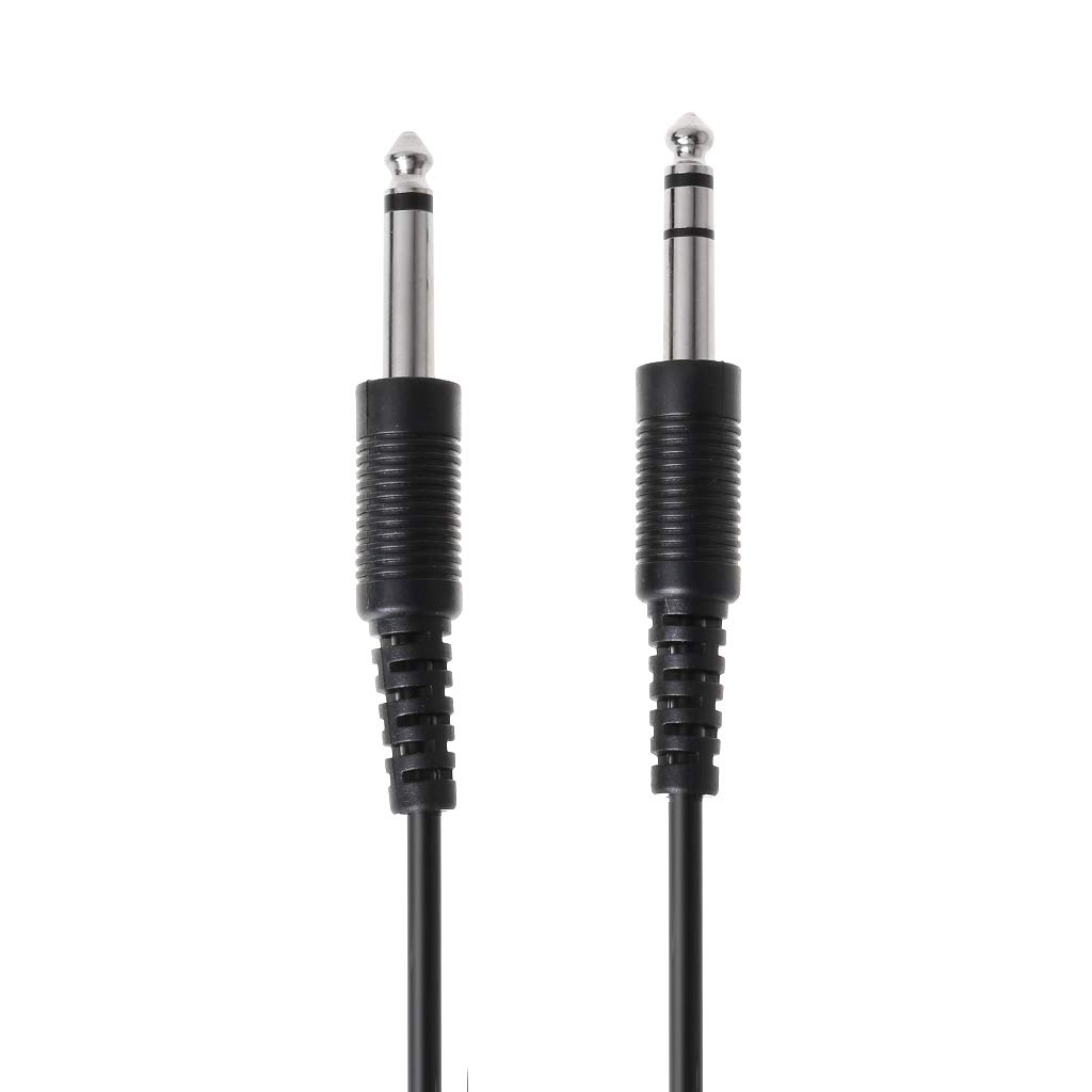Czarny zestaw słuchawkowy lotniczy do autobusu XLR na GA (podwójna wtyczka) adapter pilota