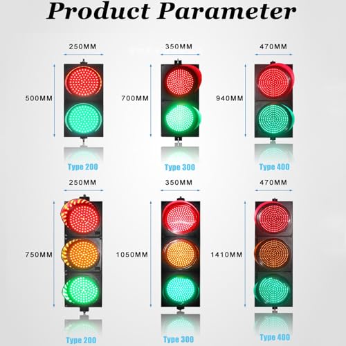 Semáforo LED para muelles de carga con luz industrial de parada y marcha IP53 6