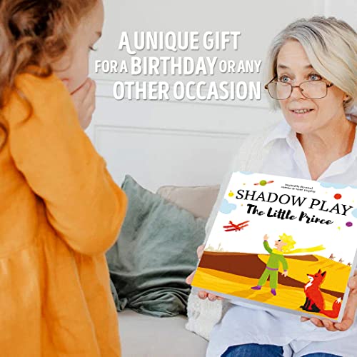Shadow Play Educational Toy - Little Prince Shadow Theater Toddler Toys - Montessori Preschool Learning Toys For Girls And Boys - Storytelling Toy - Easter Birthday Gift Present 3 4 5 6 7 8 9 Year Old #TOP3