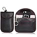 Produktbild HoYiXi Signal Blocking Tasche für Auto Schlüssel 2 Pack Faraday-Tasche Kartenetui Kartenhalter Kleine Portemonnaie Keyless Entry Auto Schlüssel Etui RFID Blocking Tasche für Autoschlüssel (2 Pack)