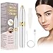Produktbild Augenbrauen Trimmer, Augenbrauen Rasier, Eyebrow Trimmer, Elektrisch USB Augenbrauentrimmer, Wiederaufladbar Schmerzloses Augenbrauen Trimmer - Led Licht & Sicherheit mit USB-Ladekabel & Bürste