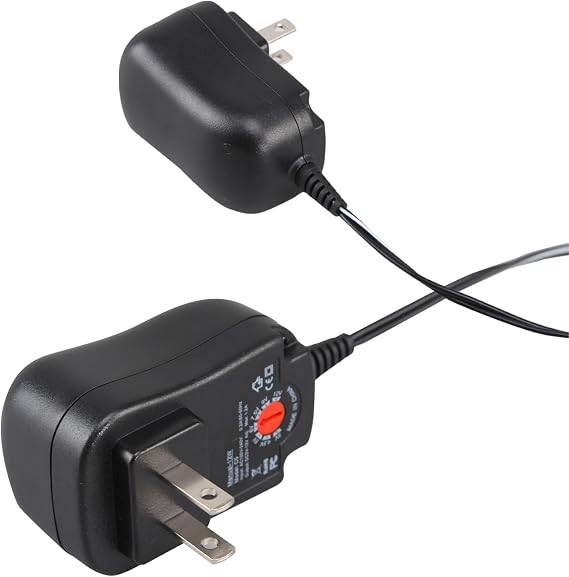 Adjustable AC Power Supply Adapter for AAA Battery Replace DC Plug (AAA)
