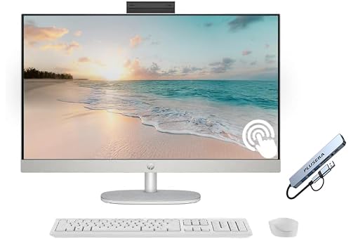 HP 27 FHD Touchscreen All-in-One Desktop Computer
