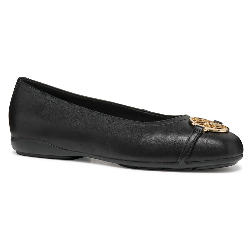 Geox D ANNYTAH W A, Women’s Ballet Flat, Black,