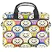 TIZORAX Laptop-Tasche, japanische Daruma-Puppen, Notebooktasche mit Griff, 38,1 - 39,1 cm Tragetasche, Schultertasche, Aktentasche