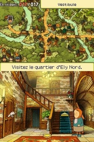 PROFESSEUR LAYTON 'APPEL DU SPECTRE / Jeu DS - vue 10