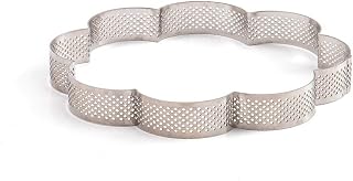 Decora 0064081 BLUETE PERFORIERTER EDELSTAHL BACKRAHMEN 16 X 16 X 3,5 H CM, Grau