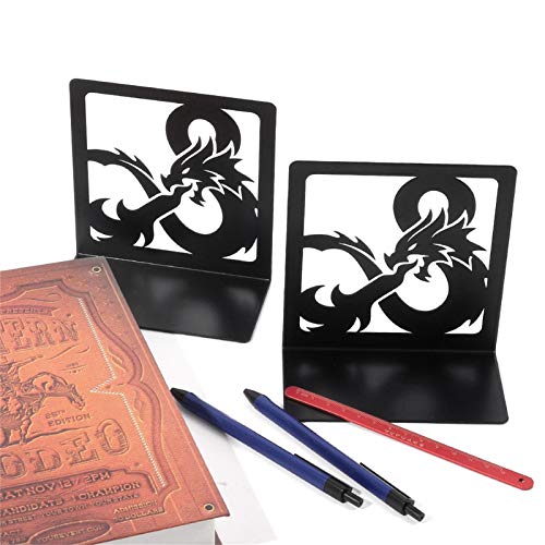 Yuica - Fermalibri da scrivania, in metallo