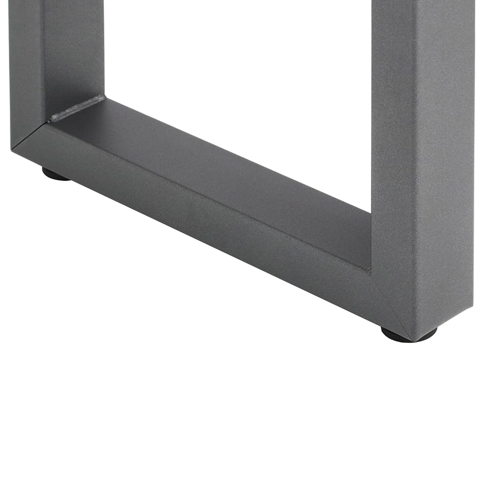 Bentatec Eckbankgestell mit Lehne (Anthrazit DB703)