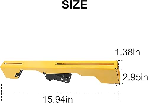 Miniatura 2 de deawater 1SET N087371 Miter Saw Workstation Tool mounting Bracket Compatible with for DeWalt Replacement, DWX724, DWX725, DWX725B, DWX723, DW723, 12