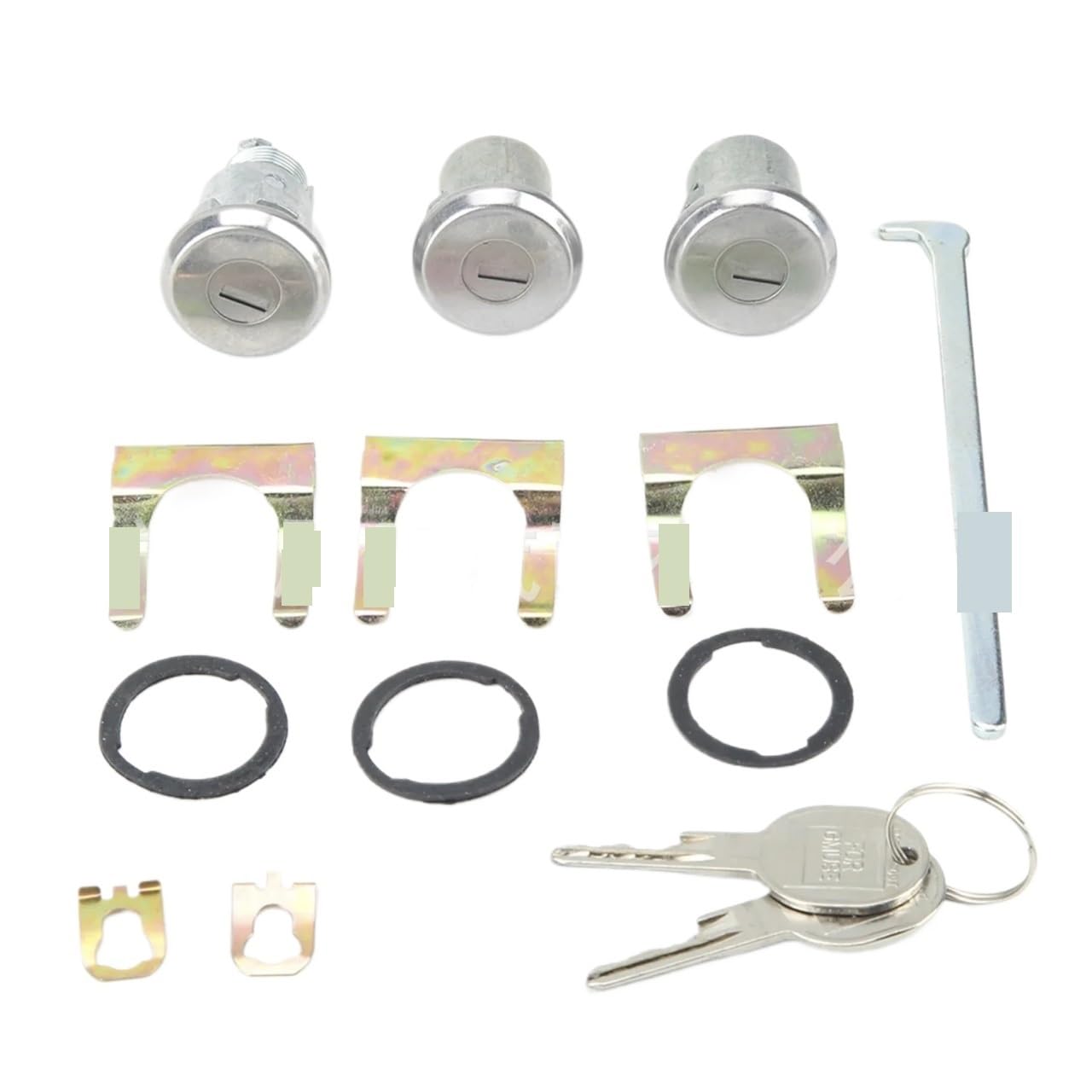 Qloygmd One Color For Chevrolet Car Door Lock Cores And Keys