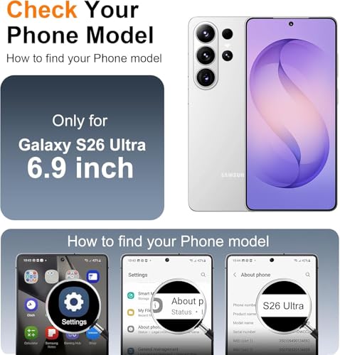 Image of ShieldTech Crystal Clear Mobile Phone Case Cover Compatible for Samsung Galaxy S26 Ultra 5G | Mag-Safe Compatible | Shockproof TPU Transparent Back Cover Case for Samsung Galaxy S26 Ultra
