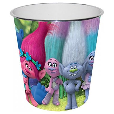 Trolls DreamWorks Papierkorb Mülleimer Abfalleimer Eimer Aufbewahrung Kinderzimmer Cover