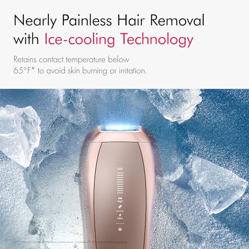 ulike laser hair removal air 10 ipl holiday gift for women and men 65f ice-cooling contact dual lights skin sensor amp ushr mode for nearly painless effective amp long-lasting hair removal from home
