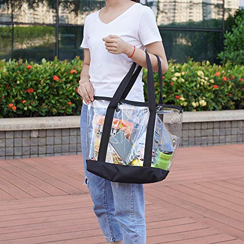 Clearworld UBJV Large Clear Tote Bag, Fashion Pvc Shoulder Handbag thumb #6