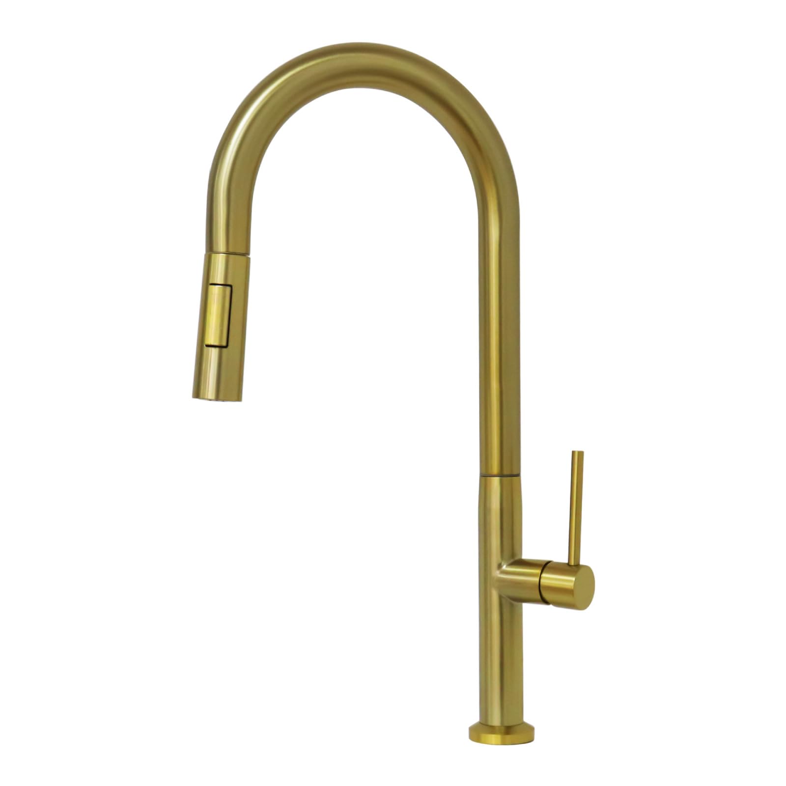 Fanjubei Brushed Gold Is Hot And Cold Pull-Out Faucet 304 Stainless Steel Hot And Cold Kitchen Faucet, Brushed Gold Hot And Cold Faucet