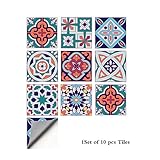 badezimmer fliesen beige Qualität PVC Material: Durable Wall Tiles Aufkleber sind korrosionsbeständig, wasserdicht, ölbeständig, hitzebeständig. Sehr gut geeignet für den Langzeiteinsatz in Küchen und Bädern.